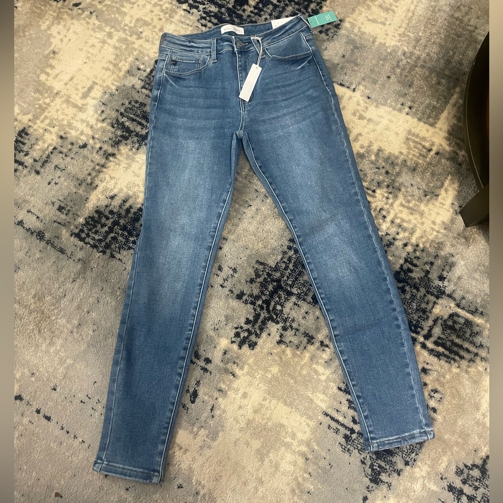 KanCan Women's Skinny Jeans in Blue